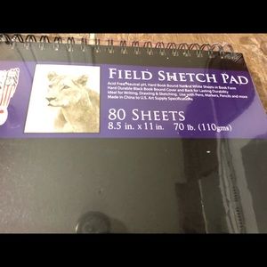 80 sheet field sketch pad